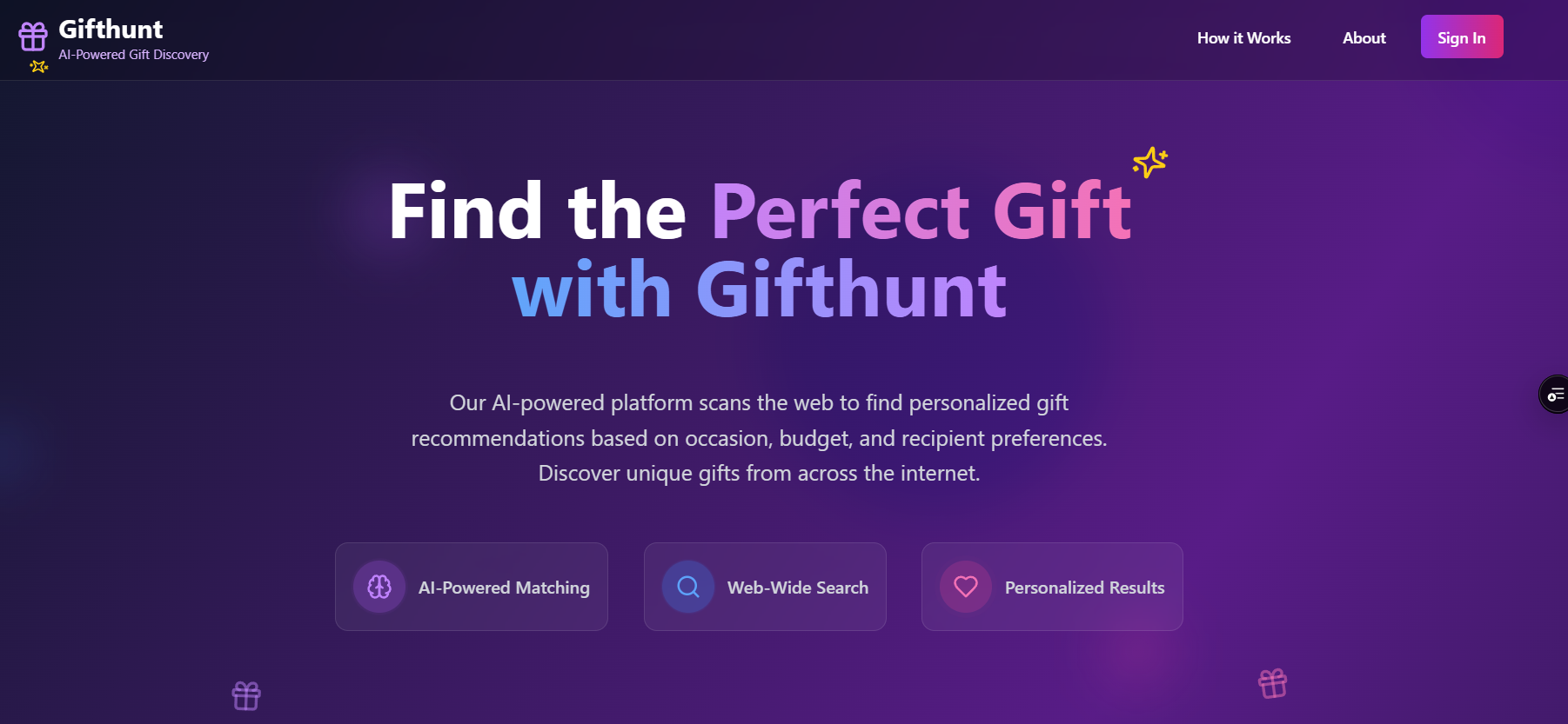 GiftHunt - AI Gift Discovery